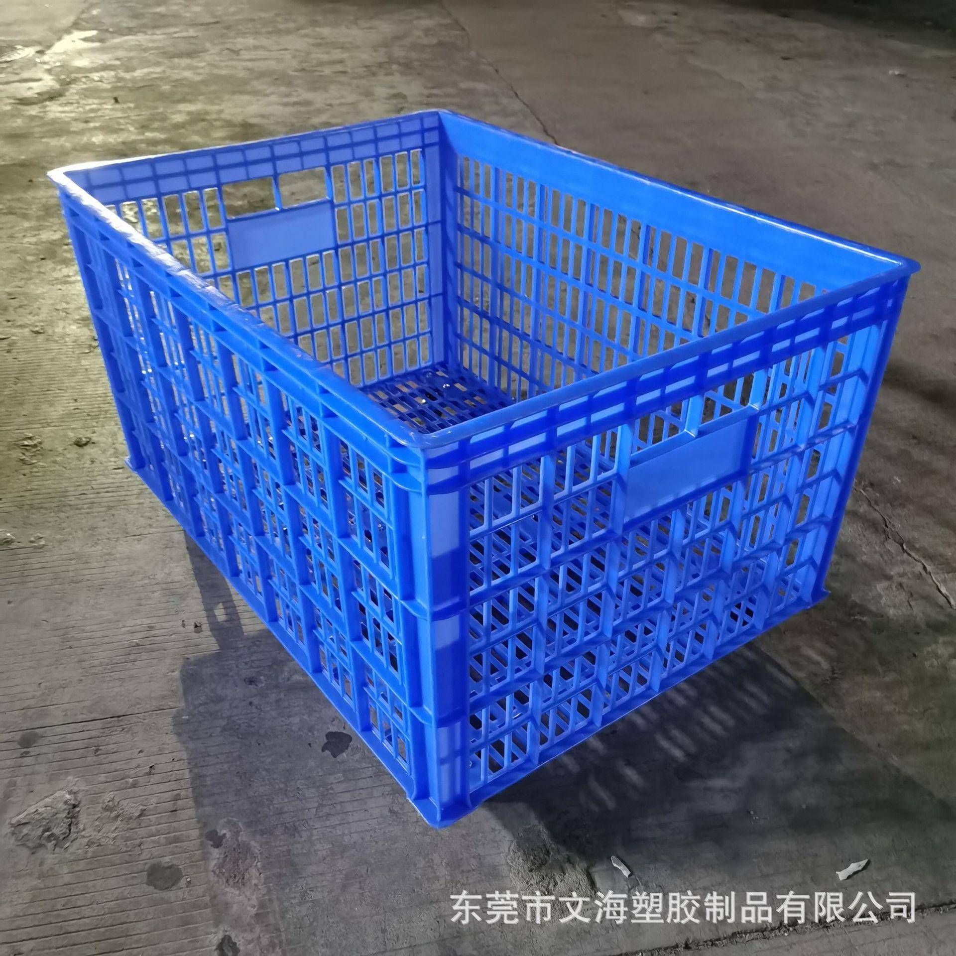 特大号塑筐长方形1胶米大001筐带滑轮运大号框车间物料收纳输料周