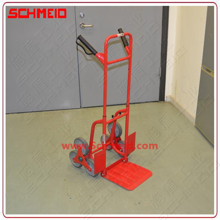 S下chmei/施货盾仓库手动推车上楼伸缩老虎车六71403046d轮爬楼梯