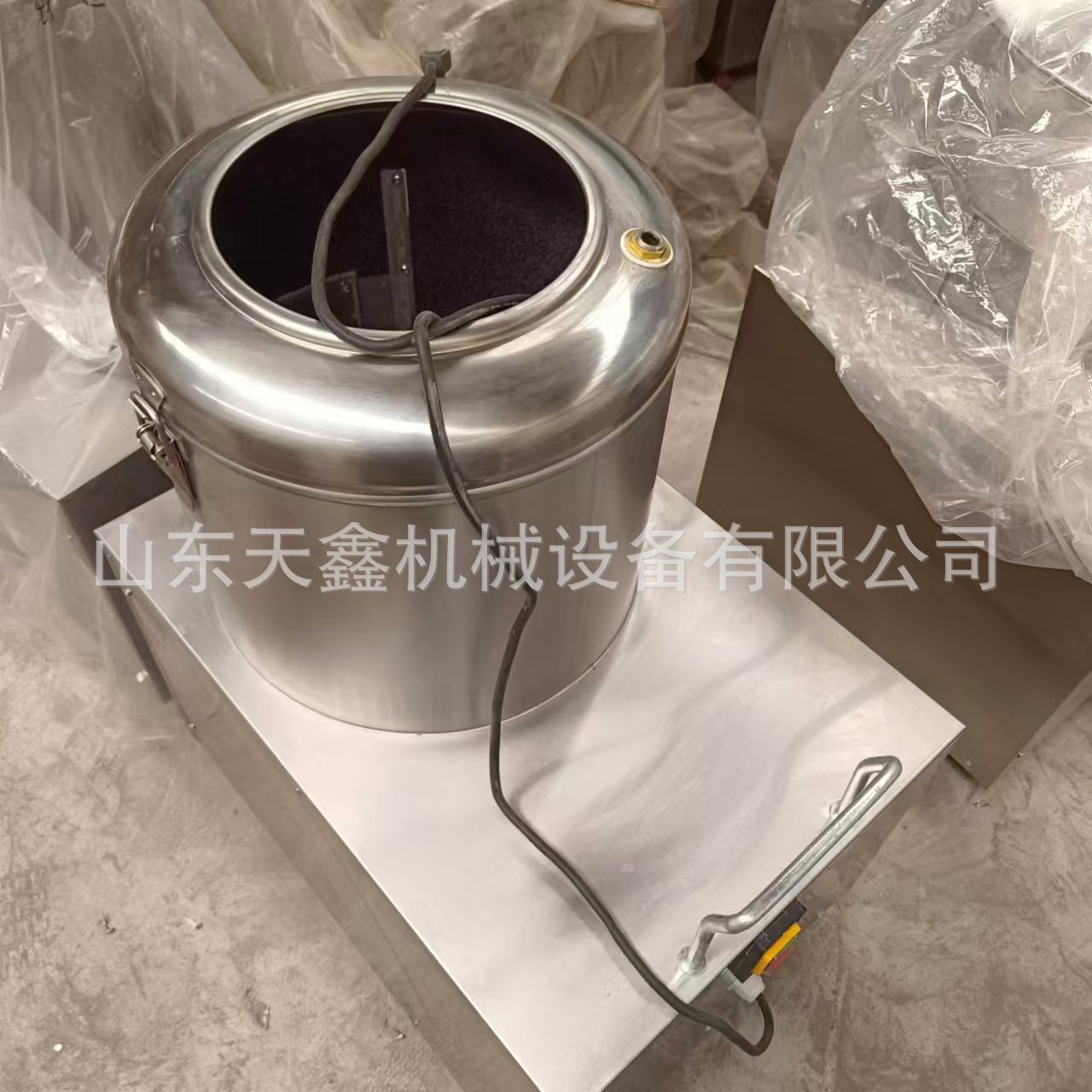 安徽安庆怀宁县大蒜脱皮机芋头脱皮机洋葱土豆脱皮机