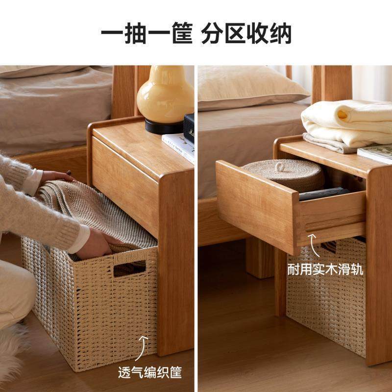 木床头柜简约落实地挂衣精巧床头架床头纳收柜现卧代室床边多功能,住宅家具,其它柜类,淘宝优惠券,粉丝福利购,淘宝优惠卷