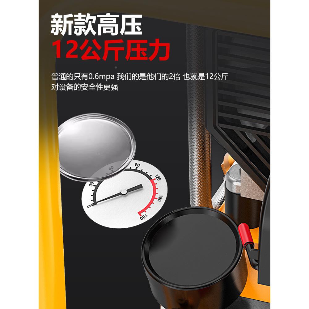 空2压高汽机251气泵空气压缩机压20V无油静音泵气磅工业级12压打