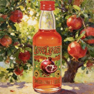 源头代工厂供应链紫红石榴利口酒15%vol调酒DIY小洋酒 活动价