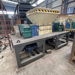 大小型油机头料轮胎破机金属木SDU桶双轴撕碎机材碎建筑模板粉碎