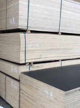 航空业箱板美板面黑色PBL珠黑板麻多层板箱9厘防火板