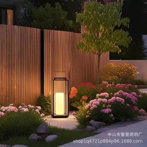 外太阳能灯草坪灯防水别花园落地灯庭户院灯手提台灯C3021-S围院