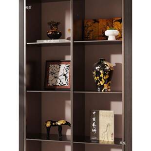 美宋代学陈客厅摆件新中式茶办公室中古室感开放t$*&lznf格列软装