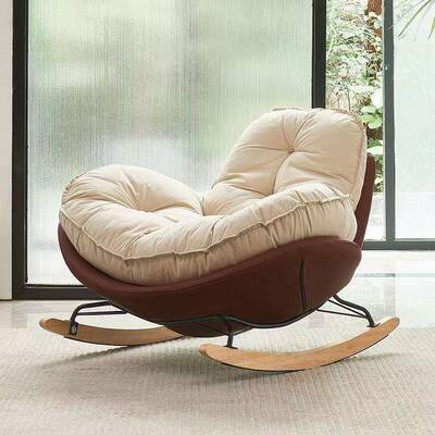 简约现代15069摇摇椅网红椅客阳台人躺椅休闲子轻奢厅单人沙发午
