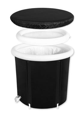 新桶款折叠冰桶成人用加厚泡澡pv充气浴MY100-00缸家折叠浴c桶洗