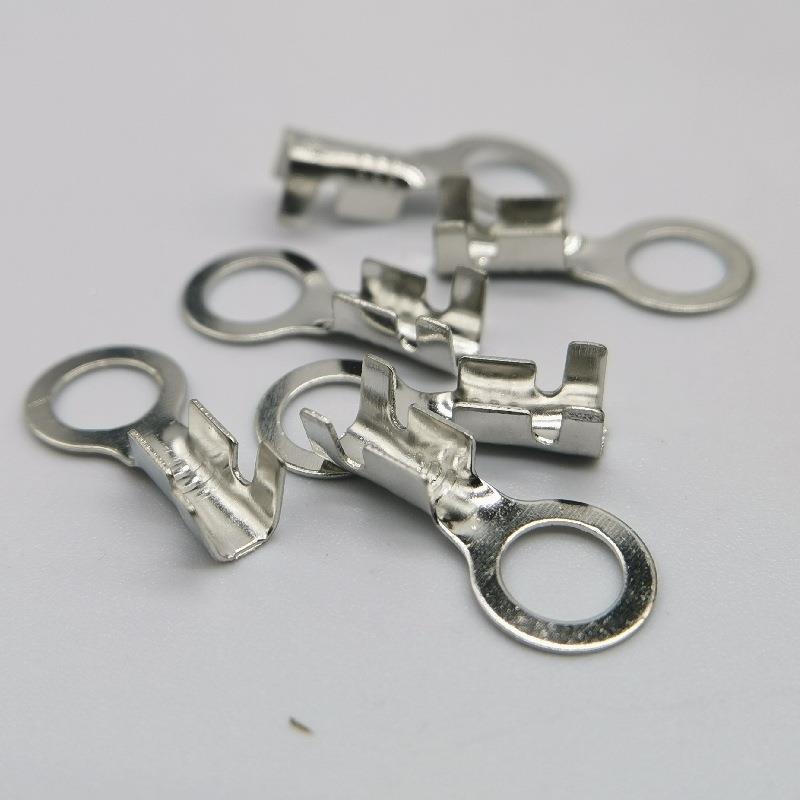 5.2圆形线片/O型冷端子/压接线鼻环/M7955接地铜线耳/圆形接端子5