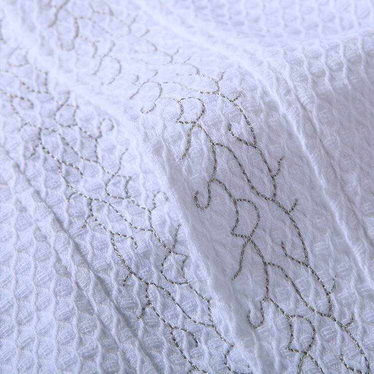 新纯棉酒店来浴衣可穿浴袍浴款巾YFX-0100精美刺绣系带可g图印loo