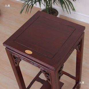 花全实木js-ppf榆木新现中根式花架代仿古雕盆景绿架萝多层室内花