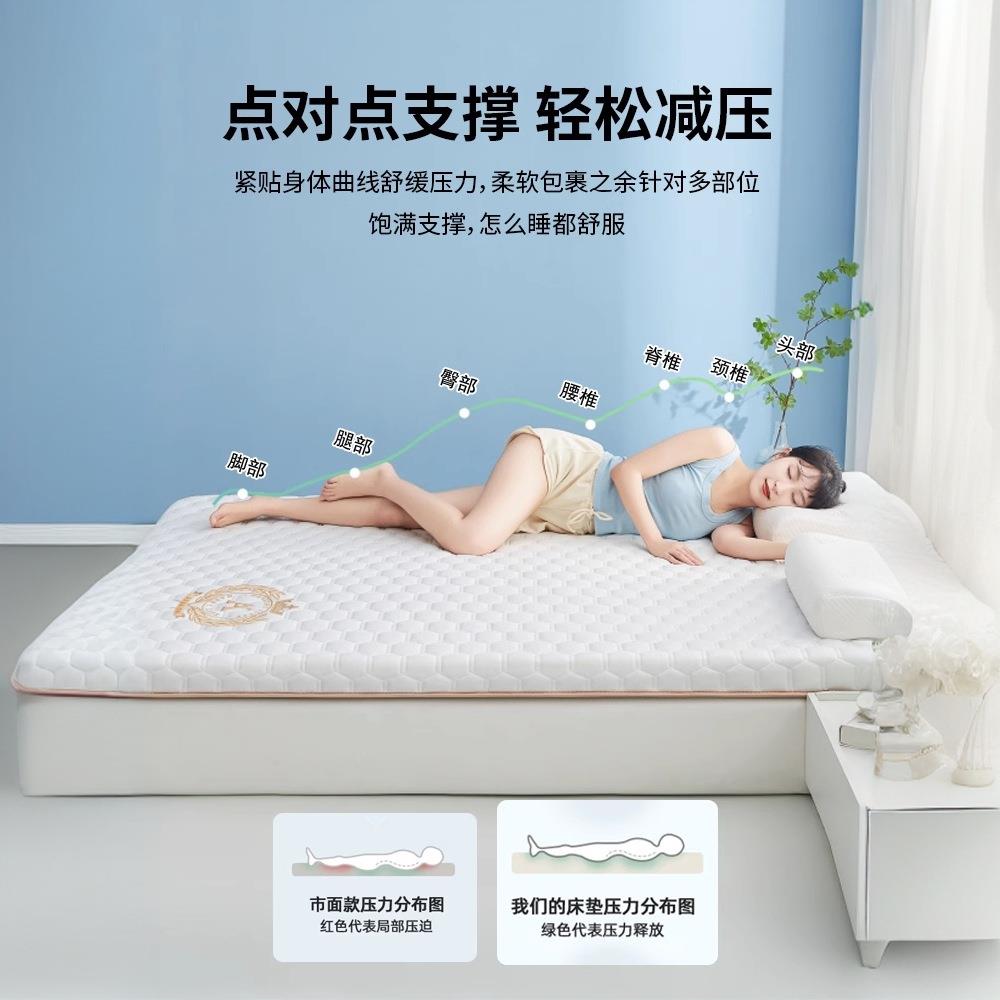 记忆棉床垫软床垫家28用乳胶卧海绵被宿舍褥铺底单室人加厚褥垫折