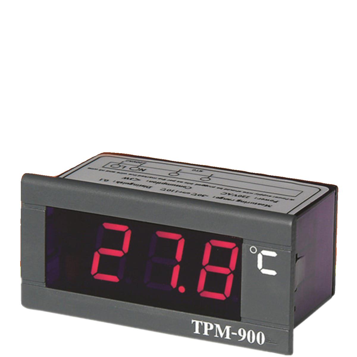 TPM-900LED嵌入式温度显示表数显温度计数字温度计面板表高精度