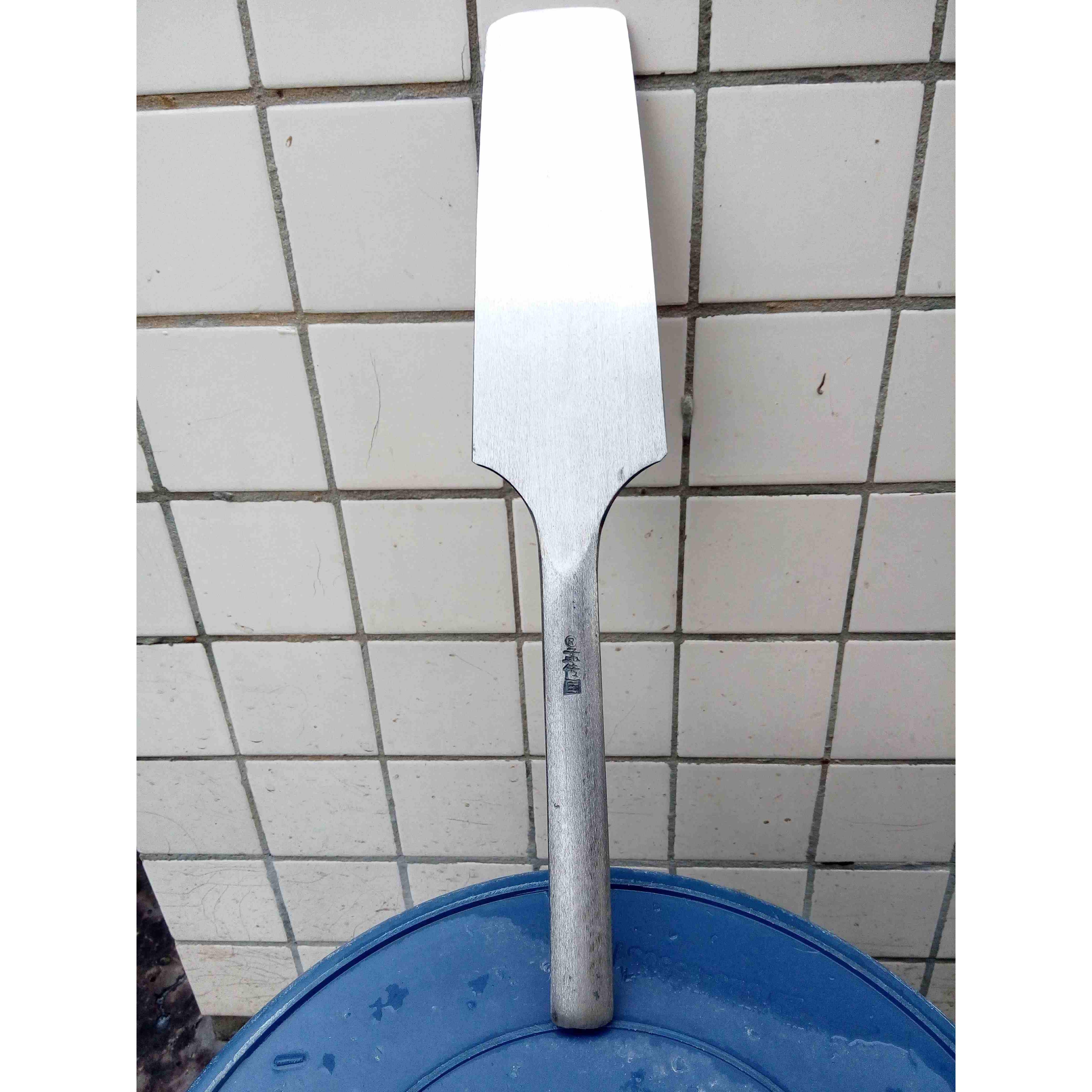 砖刀重庆大足孟传国白色圆把双面瓦刀砌墙用刀砌砖刀瓦工工具泥刀