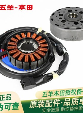 五羊本田新大洲本田PCX150/PCX160LEAD125原厂磁电机线圈定子转子