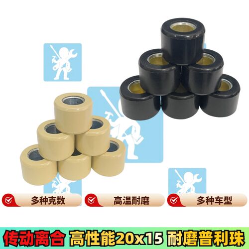 适用铃木us125 uy125 uu ue 丽梦 丽彩125普利珠传动皮带改装配件