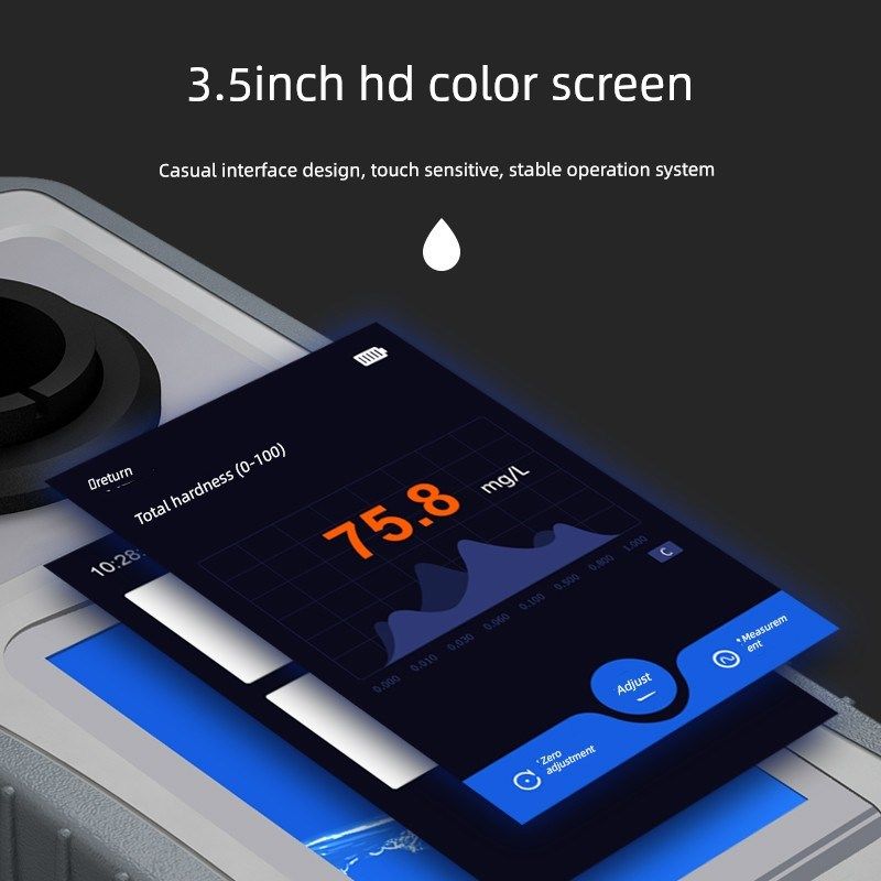 便携式水质硬度检测仪软水机总硬度钙镁离子硬度计锅炉水测试仪器
