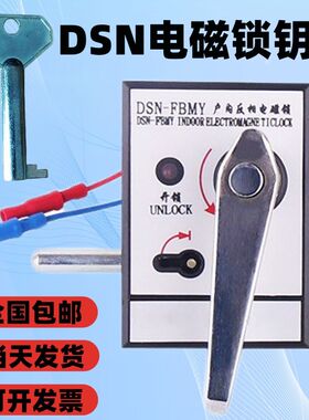 户内电磁锁钥匙通用DSN-BMY BMZ AMYAMZ柜门锁高压左右开关柜电箱