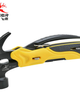 飞鹿多功能野营工具 多用途钳子刀具锤锯子起子 多功能钳RT-2345