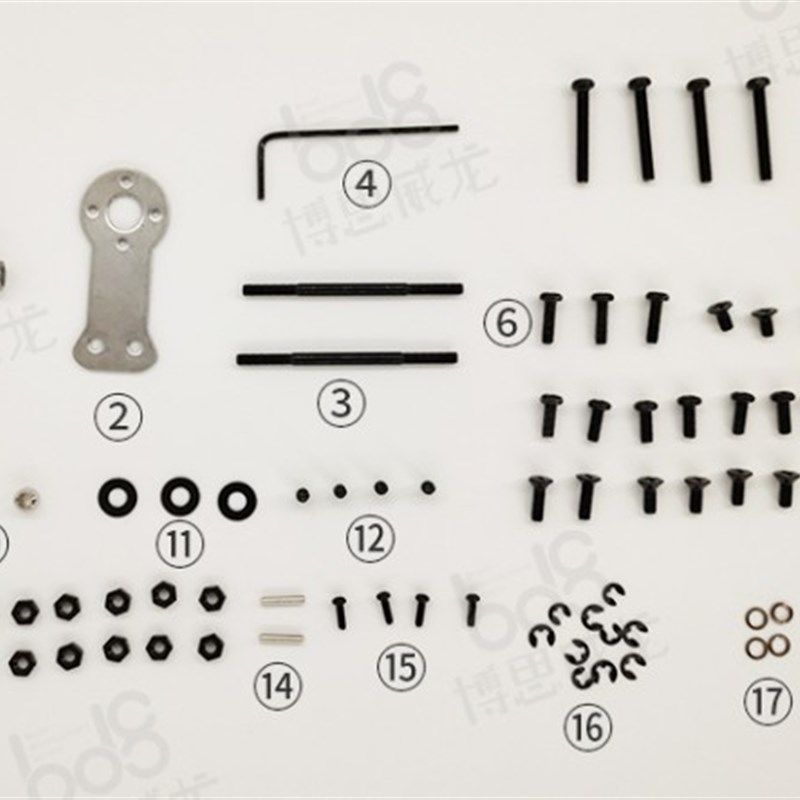 智能车竞赛C1车C车模五金配件包 螺丝螺母扳手 泰庆电子