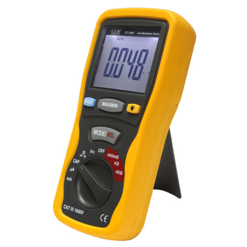 CEM华盛昌DT-5302/DT-5300B数字万用表便携接地电阻测试仪高精度