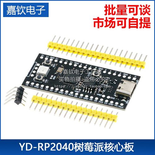 YD-RP2040树莓派核心板兼容RP2 Raspberry Pi Pico Micropython