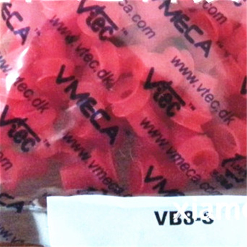 韩国VTEC红色硅胶波纹VMECA小吸嘴真空吸盘VB8-S