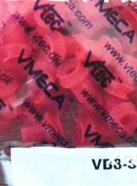 韩国VTEC红色硅胶波纹VMECA小吸嘴真空吸盘VB8-S