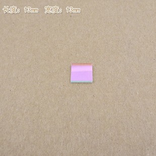 510nm 绿光高透带通滤波片 580nm通过滤光片通光玻璃片尺寸可定制