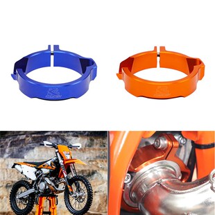 CAKEN两冲排气接口保护抱箍加固垫圈适用KTM EXC胡思瓦纳恒舰Z300