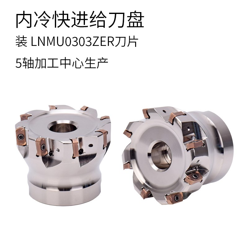 双面快进给铣刀盘 东芝LNMU0303 开粗双面 款数控铣刀盘 EXN03R