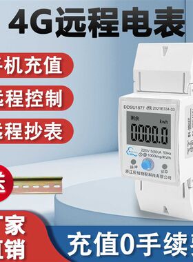 辰域智能抄表预付家用公寓出租二房东4G远程无线WIFI远程GPRS电表