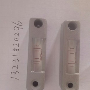 基座长气泡60秒水准器水平泡基座配件基座座头 可调节带螺丝垫片