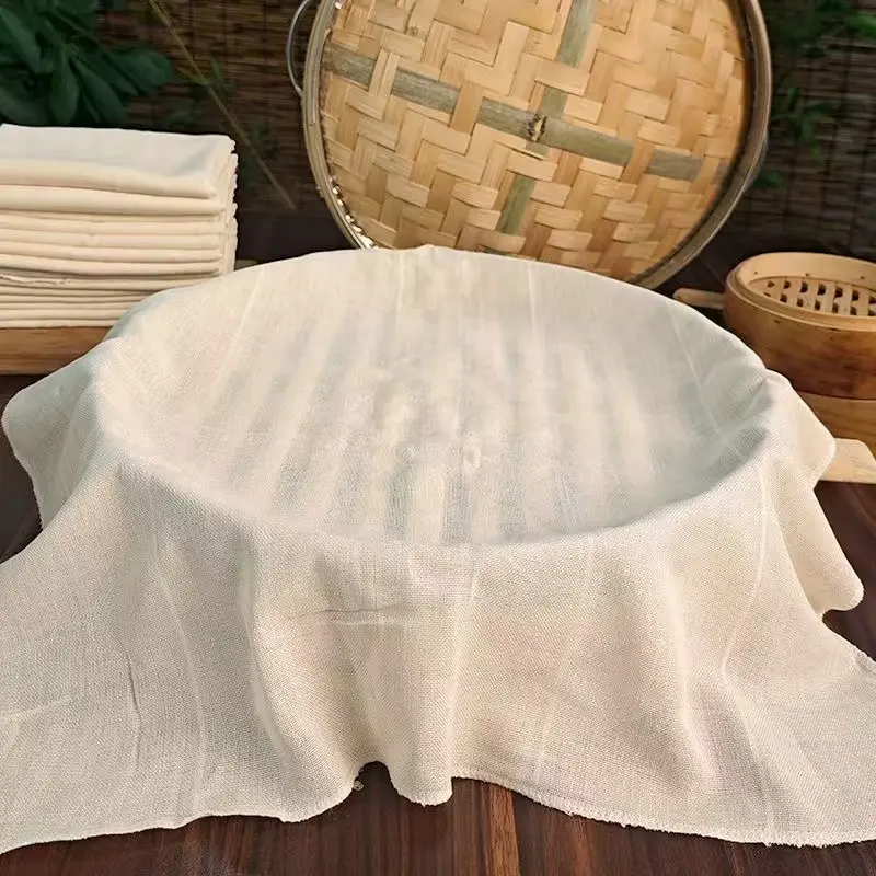 【下单立减50】纯棉蒸笼布蒸饭纱布不沾纱布过滤布豆腐包袱布yk