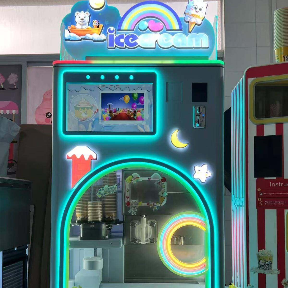 全自动冰淇淋机厂家商用立式窄体网红软冰激凌机,厨房电器,其他商用厨电,淘宝优惠券,粉丝福利购,淘宝优惠卷