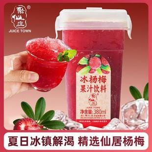 12瓶 聚仙庄冰镇杨梅汁酸梅汤浙江仙居饮料网红鲜榨纯果蔬汁冷冻
