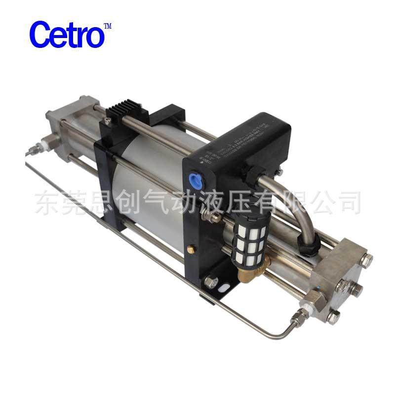 气动二级气体增压泵无需用电工业气体增压泵240Bar氮气