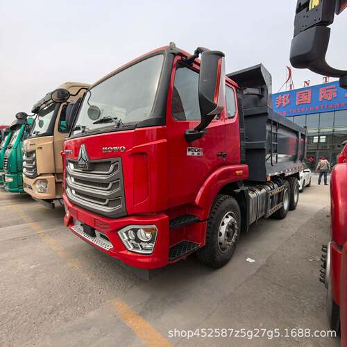 NX40马力豪沃牵前四后八卸渣495土运输车 二手豪翰引车头4 自运输