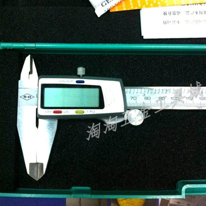 正品申韩数显卡尺 电子游标卡尺0-100 200 300-1000MM不锈钢卡尺