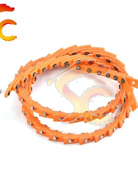 厂家现货供应PU聚氨酯活络带 橙色有钉活络带ABM型三角带