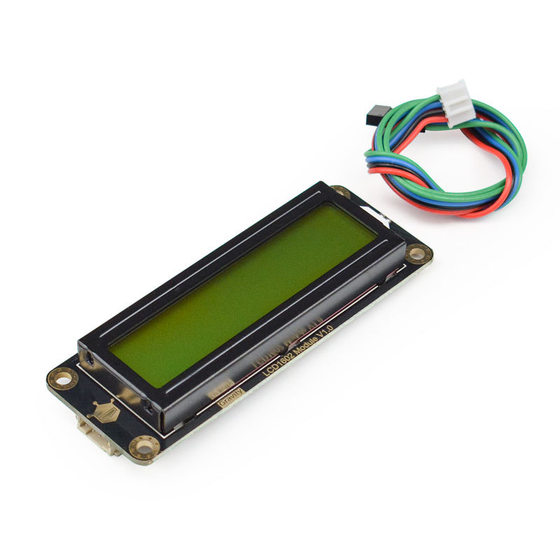 DFRobot自营店 Gravity: I2C LCD1602 液晶显示屏 (绿底)