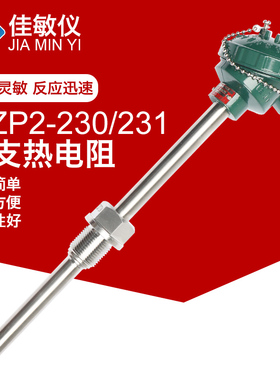 双支热电阻WZP2-230,WZP2-231上海自动化仪表三厂-200-420PT100