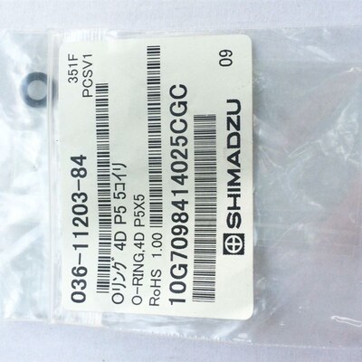 日本岛津036-11203-84 岛津密封圈O-RING,4D P5X5