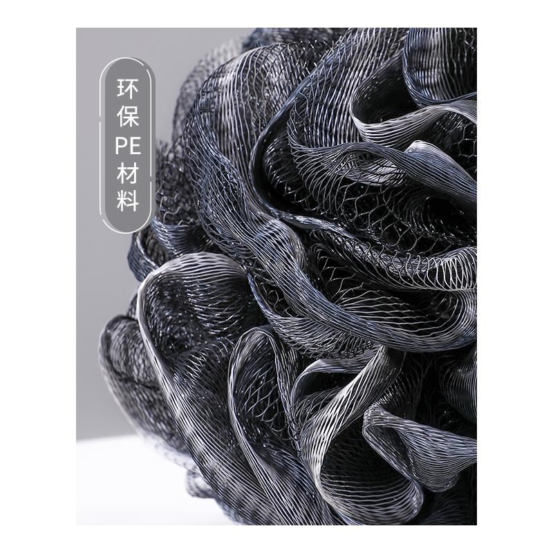 沐浴球花男士用起泡泡浴s搓澡两用柔软大号不易散高级洗浴搓背澡