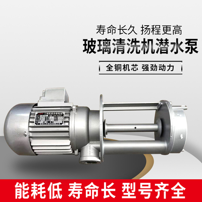 玻璃清洗机三相i电泵 机床冷却泵 玻璃磨边机钻孔机抽水水泵
