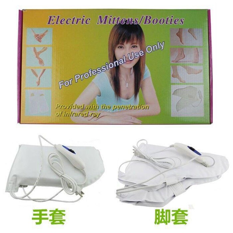 美甲手套部护理手电热加热脚套护店蜡疗套装按摩美容院专用高档