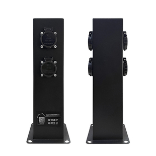 户外防水插座h桩不锈钢室外花园防雨草坪灯地插别墅防水立式插座