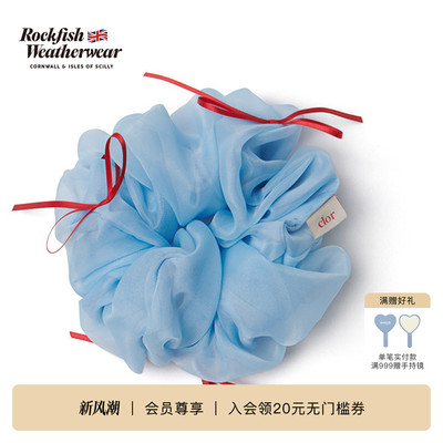 缎带欧根纱风琴丝带发圈
