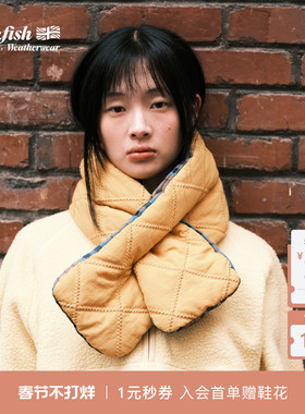 RockfishWeatherwear冬季穿搭氛围感时髦百搭礼物加厚保暖围巾
