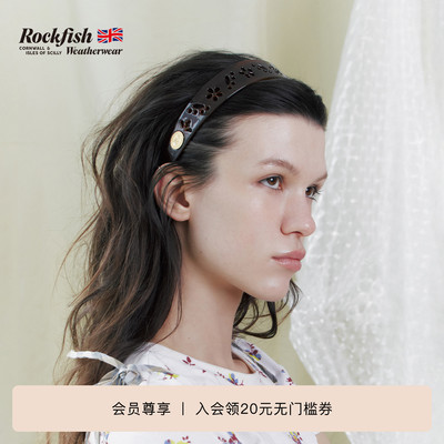 RockfishWeatherwear26夏新品时尚优雅发饰女士镂空花朵舒适发箍